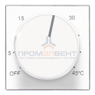 Накладка для терморегулятора 8140.9 АВВ SKY, альпийский белый (8540.9 BL)
