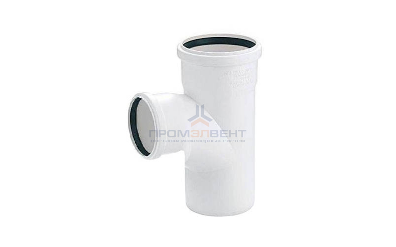 Тройник с уменьшенным отводом на 87° REHAU RAUPIANO PLUS - 160 x 110 (для внутренней канализации)