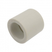 Муфта FV-Plast - 20 (для полипропиленовых труб под пайку, цвет серый)