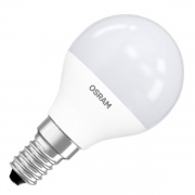 Лампа светодиодная шарик OSRAM LS CL P 6.5W (60W) 840 220V FR E14 550lm L88x45mm