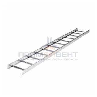 Лестничный лоток 50х300, L 3000, цинк-ламельный
