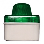 Сигнальная световая арматура, IP54, цвет зелёный