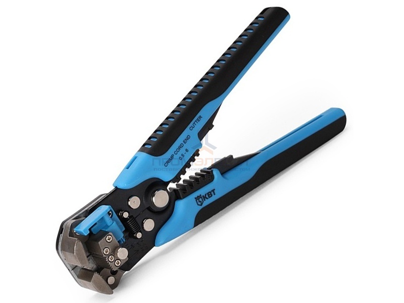 Инструмент для снятия изоляции с проводов 0,05-10,0мм2 стриппер WS-04B КВТ